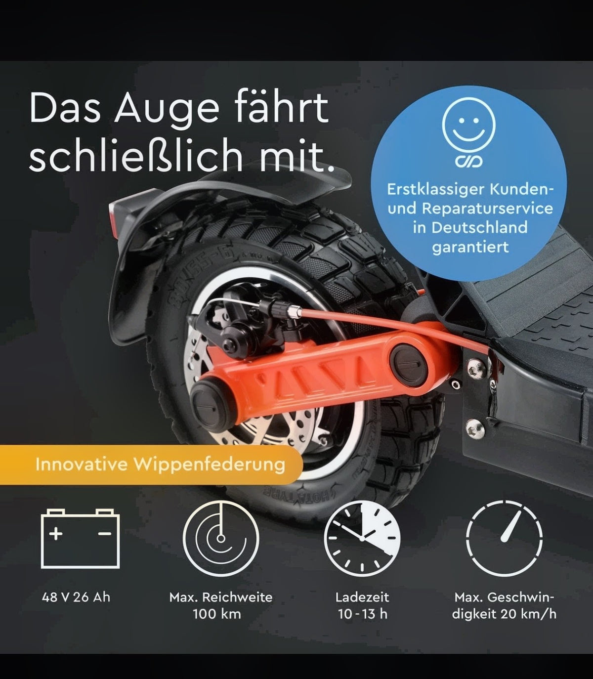 Joyor S5 PRO E-Scooter mit Straßenzulassung 500W Offroad – 150kg, 100km
