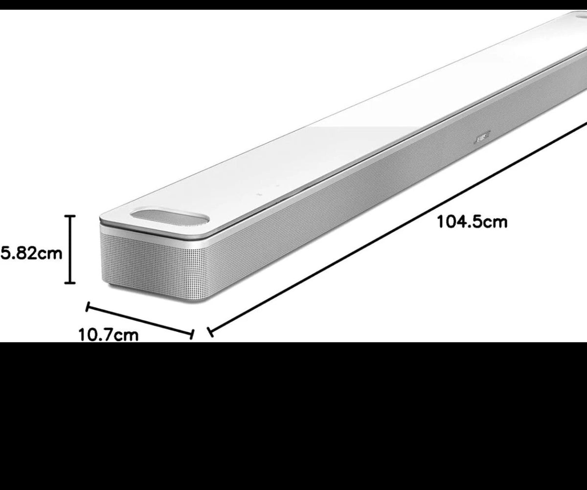 Bose Smart Ultra Soundbar – Dolby Atmos, Alexa, Google Assistant | Weiß