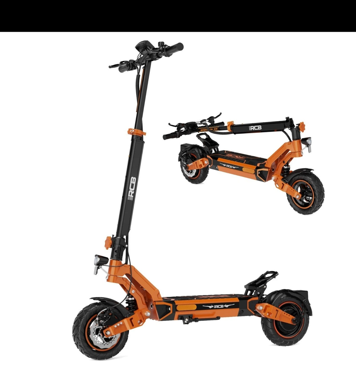 RCB D7 E-Scooter mit Straßenzulassung 500W 48V – bis 140km, 150kg, NEU